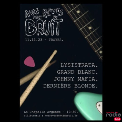 L'INFO DU JOUR - Le festival Nos rêves font du bruit cover
