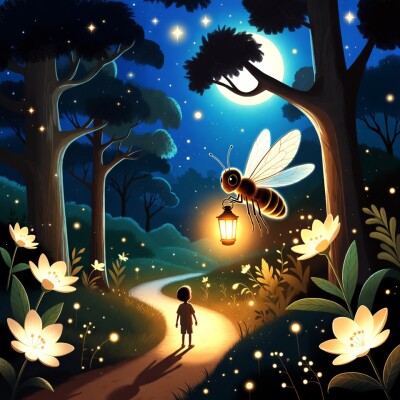 Le secret de la luciole : apprivoiser la peur du noir et s'endormir paisiblement (sommeil) cover