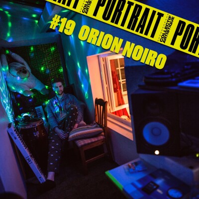 PORTRAITS CONTREPLAQUÉS - #19 ORION NOIRO cover