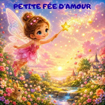Petite fée d'amour, temps calme et méditatif pour enfants cover