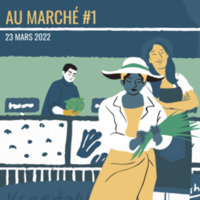 Au marché #1 cover