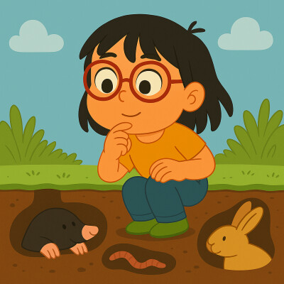 Comment certains animaux arrivent-ils à respirer sous la terre ? cover