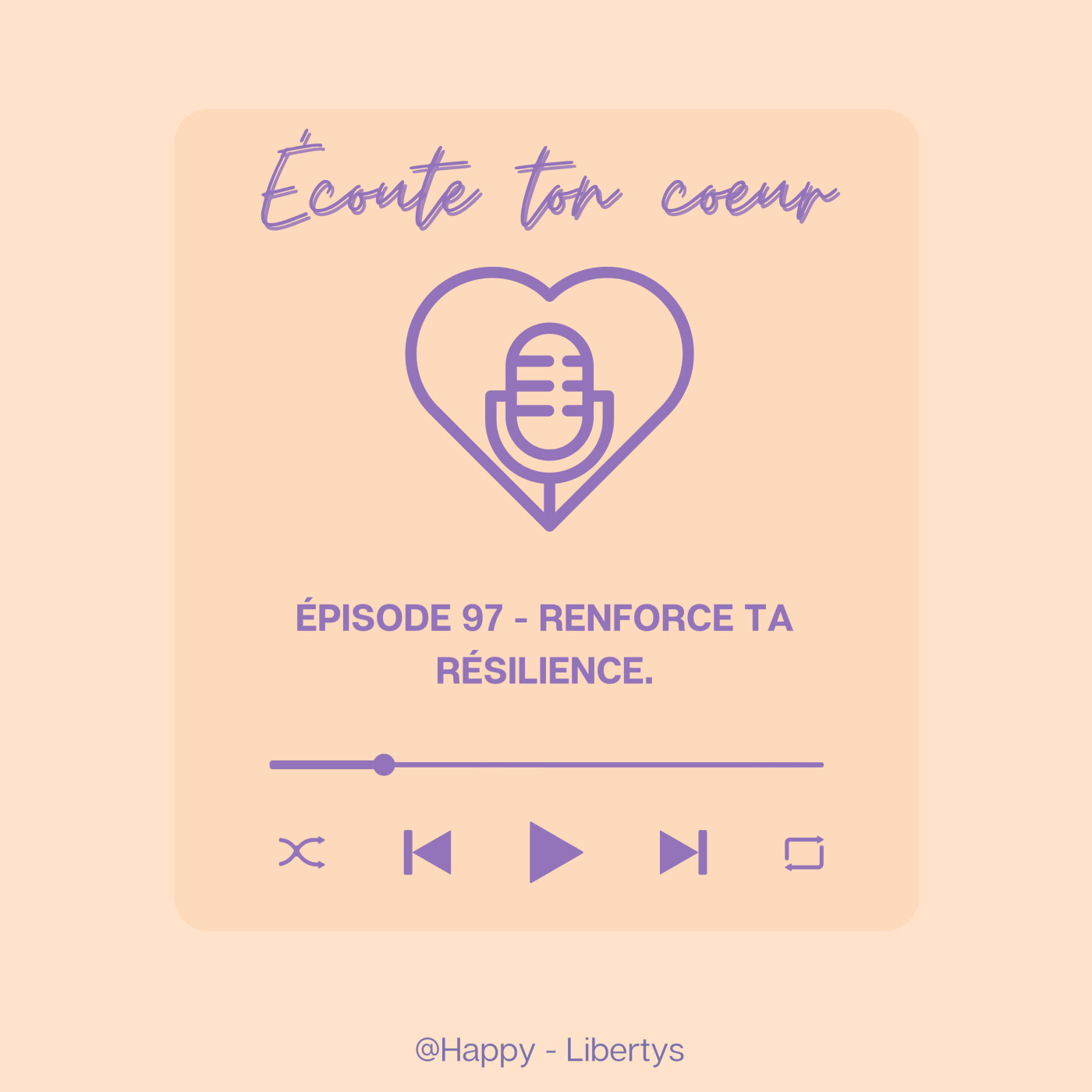 Épisode 97 - "Renforce ta résilience". Épisode 97 - "Renforce ta résilience".