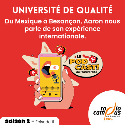 #11 Du Mexique à Besançon, Aaron nous parle de son expérience internationale cover