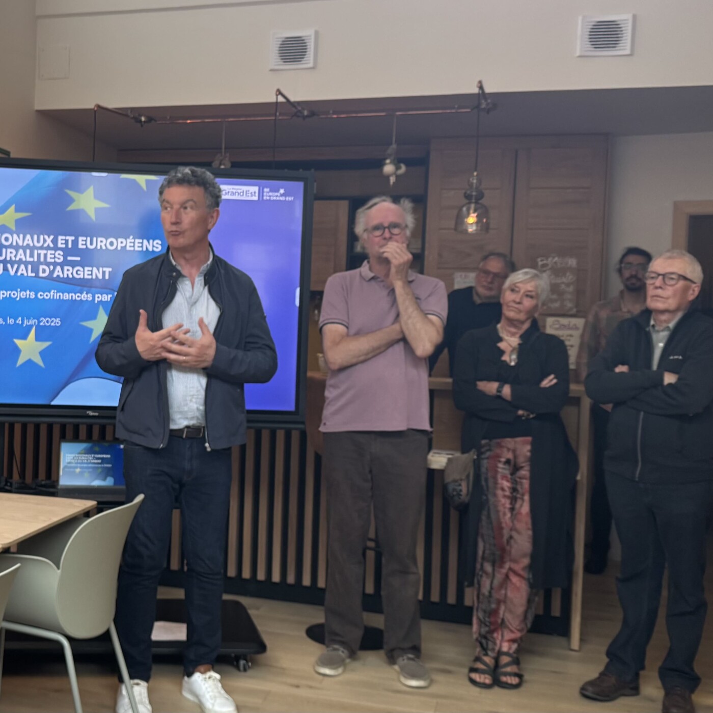 Val d'Argent : Visite de Franck Leroy, président de la région episode artwork