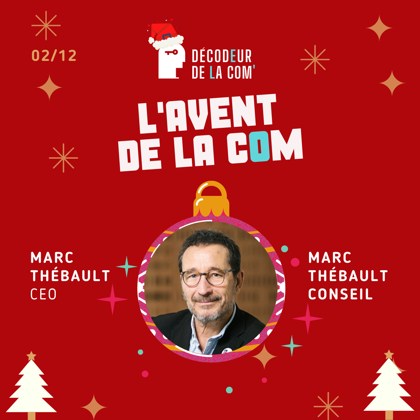 L'Avent de la Com | Marc Thébault, Marc Thébault Conseil | 2 déc
