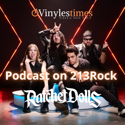 213Rock Harrag Melodica Live interview with Sofie & Kevin of Ratchet Dolls 03 07 2024 on Vinylestimes Classic Rock Radio cover
