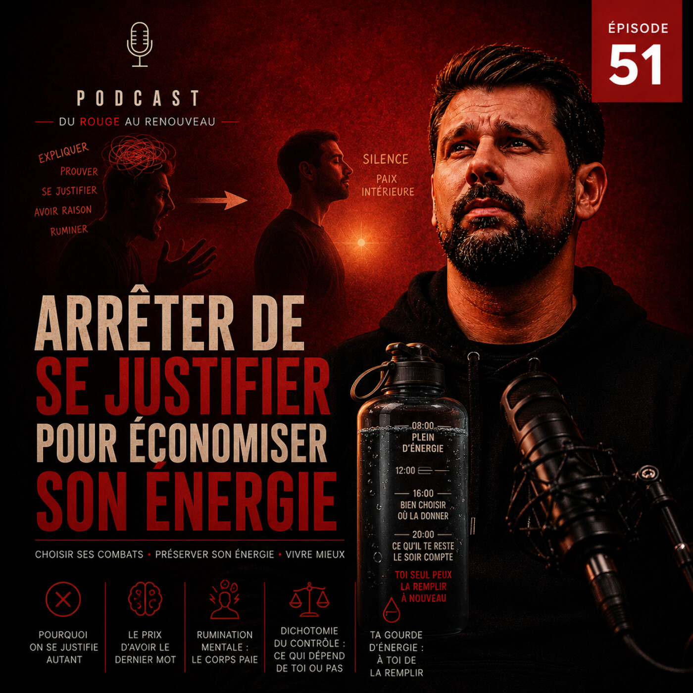 # Épisode 51 -Arrêter de se justifier pour économiser son énergie