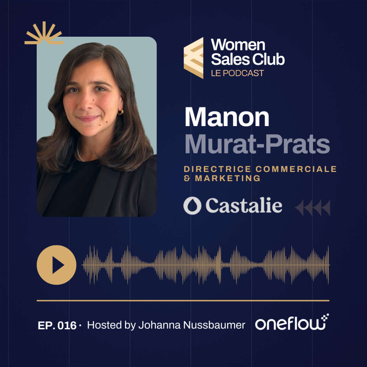 EP016 - Manon Murat-Prats, Directrice Commerciale & Marketing chez Castalie episode artwork