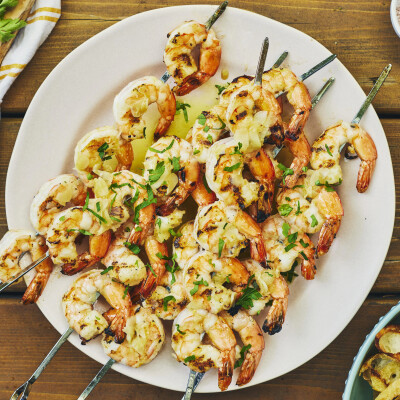 Recettes d’apéro à griller : la plancha s’invite à table cover