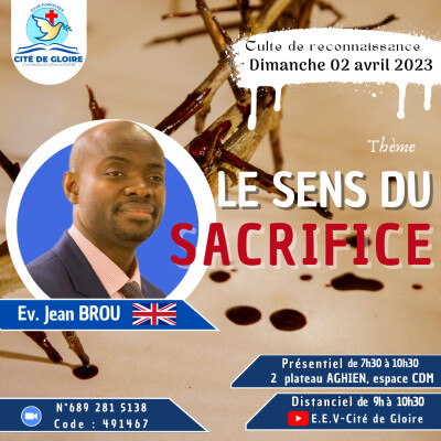 E.E.V-Cité de Gloire: Le sens du sacrifice cover
