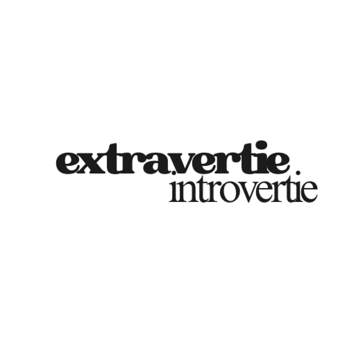 Extravertie Introvertie