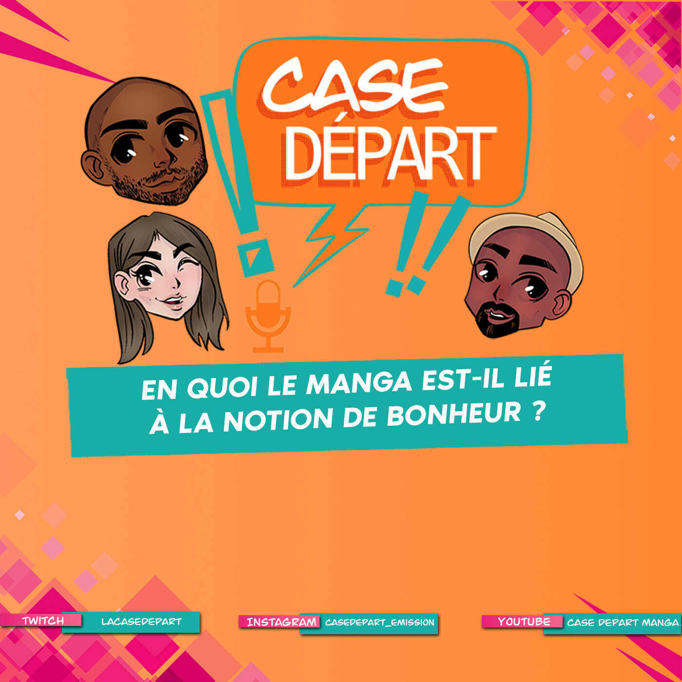 Case Départ - Le podcast manga et développement personnel