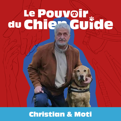 Christian & Moti : De la retraite solitaire à l'engagement associatif grâce au chien guide cover