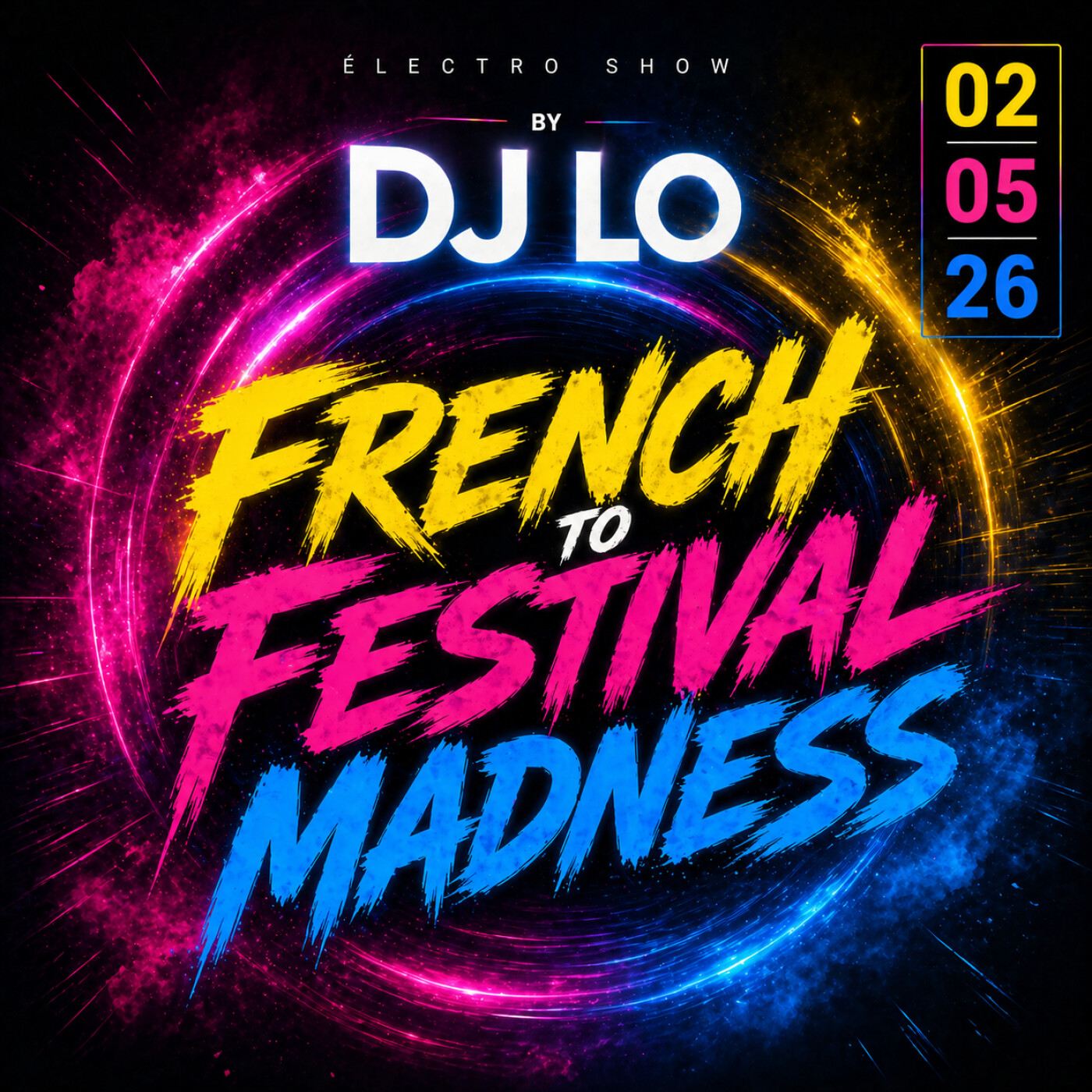 French Touch to Festival Madness | Électro Show by DJ Lo – 02/05/26