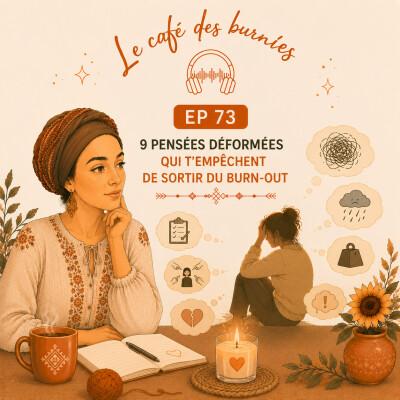 EP 73 : 9 PENSÉES DÉFORMÉES QUI T'EMPÊCHENT DE SORTIR DU BURN-OUT cover