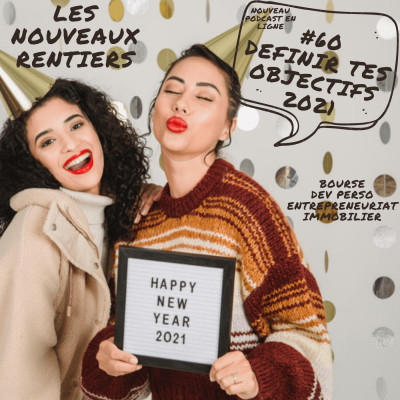 #60 Définir tes objectifs 2021 et pas des "bonnes" résolutions cover