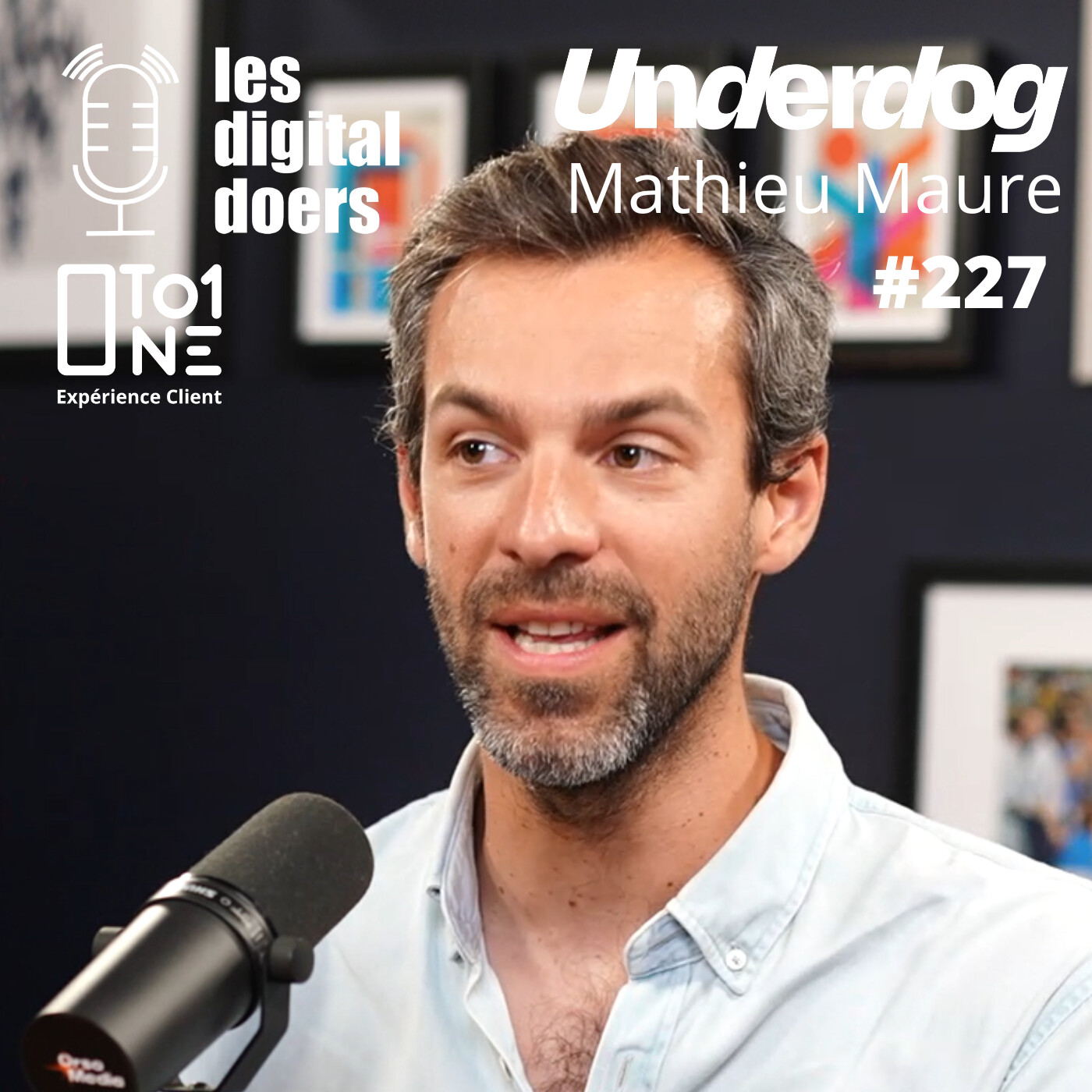 cover of episode #227 UNDERDOG - Mathieu Maure - Co-fondateur