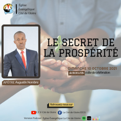 E.E.V-Cité de Gloire - Thème : Le secret de la prospérité cover