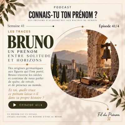 PRÉNOM BRUNO — Origine, étymologie, histoire et symbolique du prénom cover