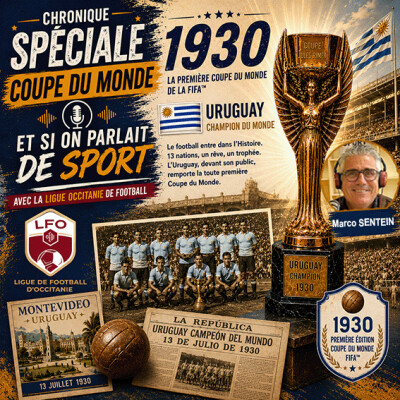 Chronique spéciale Coupe du Monde de Football N°1 - 1930 Uruguay cover