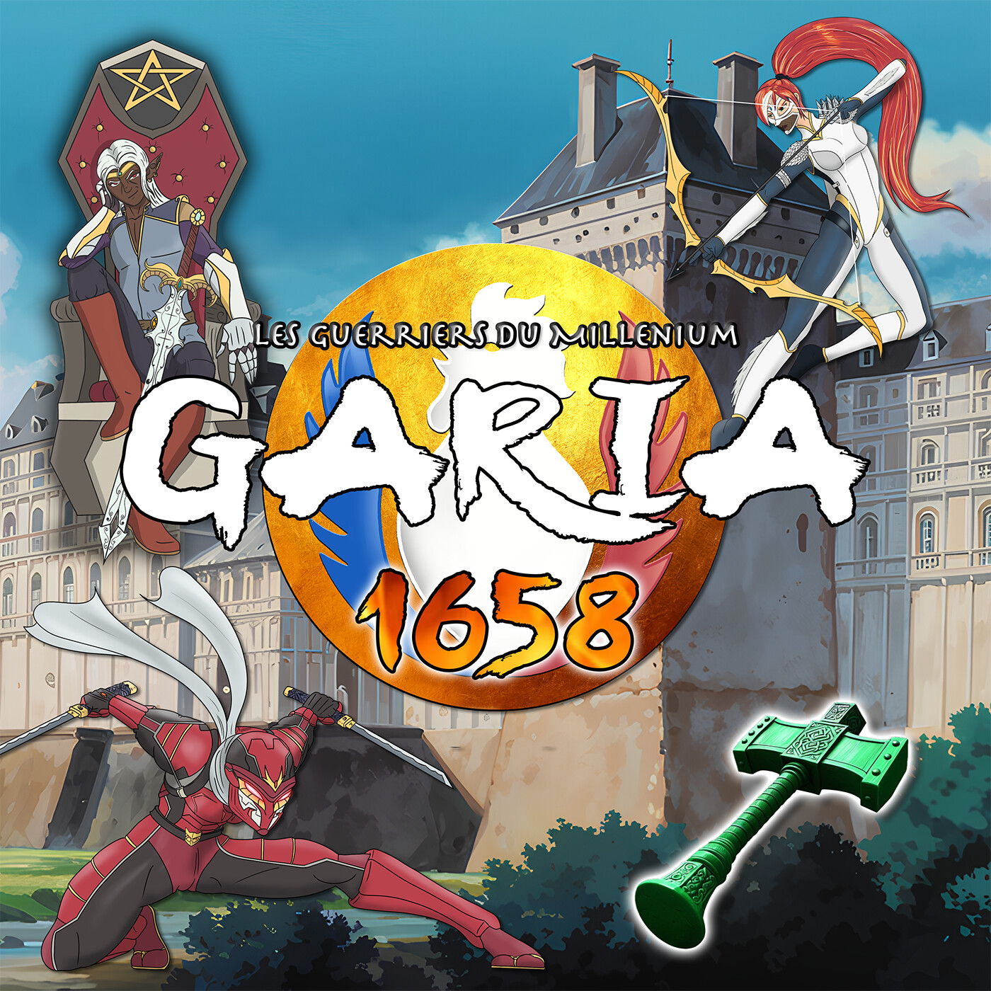 Les Guerriers du Millénium GARIA « Episode Special » 1658