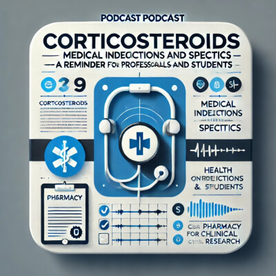Corticoïdes : Indications Médicales et spécificités - Rappel aux professionnels et aux étudiants cover