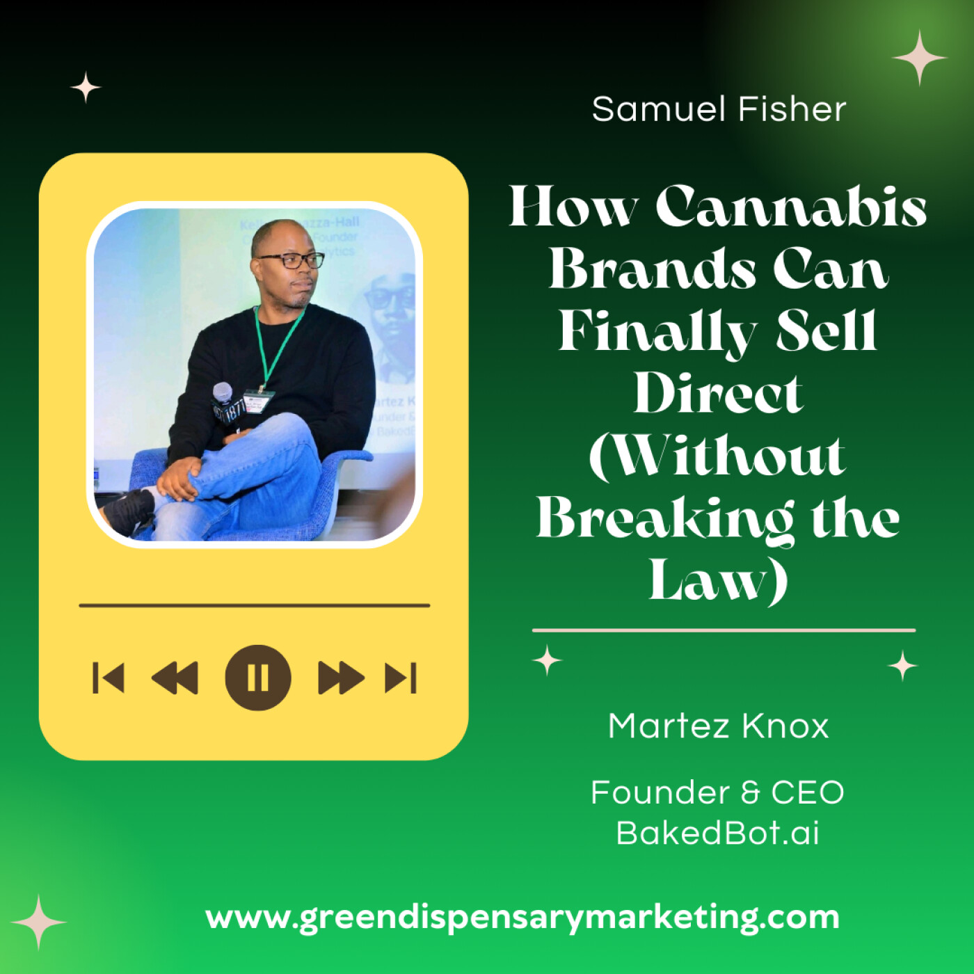How Cannabis Brands Can Finally Sell Direct (Without Breaking the Law) | Martez Knox & GDM episode artwork