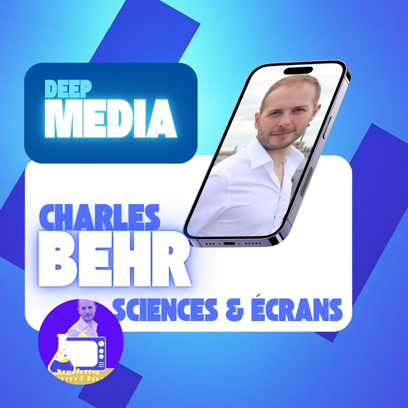 "Les podcasts vidéo sont amenés à cartonner à l'avenir" 🎙️ Charles Behr, journaliste réalisateur scientifique - Deep Media 🎧 episode artwork