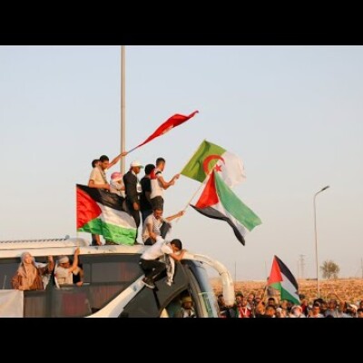 Les dirigeants Algériens interdisent ouvertement à leur peuple de marcher pour Ghaza  cover