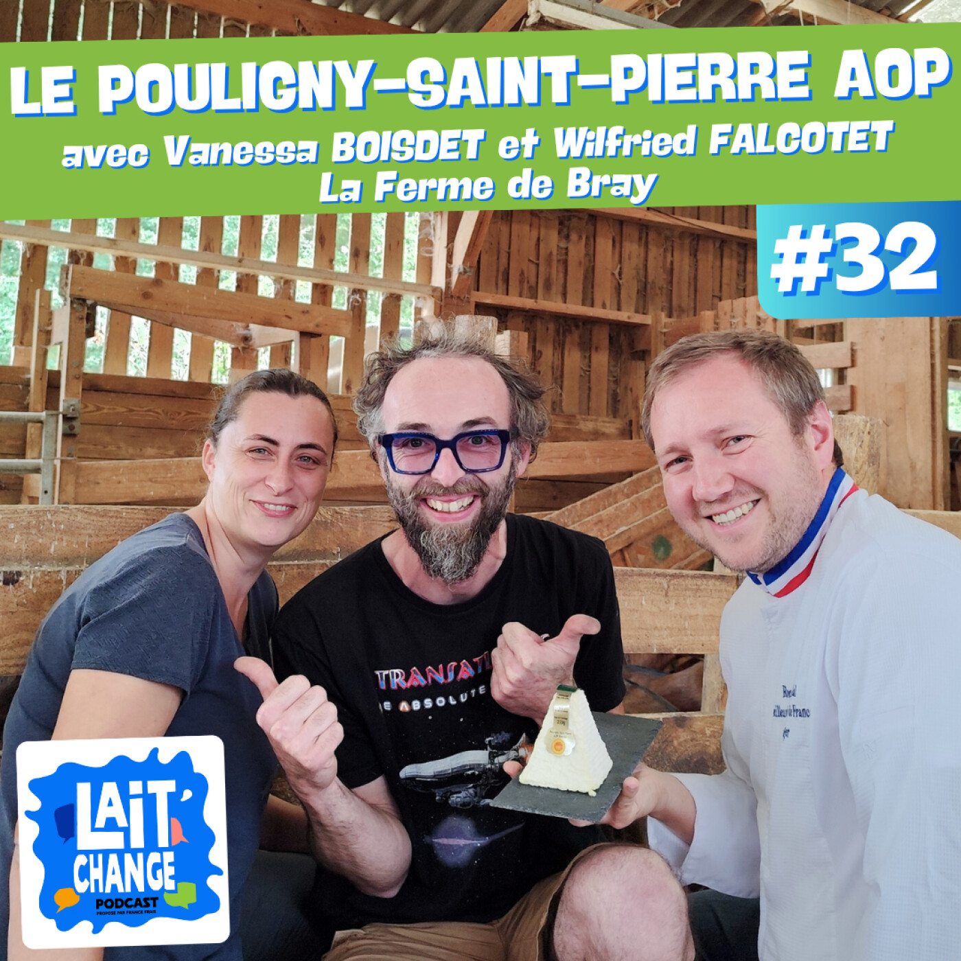Lait'Change #32 - Le Pouligny-Saint-Pierre, fromage de chèvre AOP. Voyage au coeur de la Brenne chez un producteur fermier -