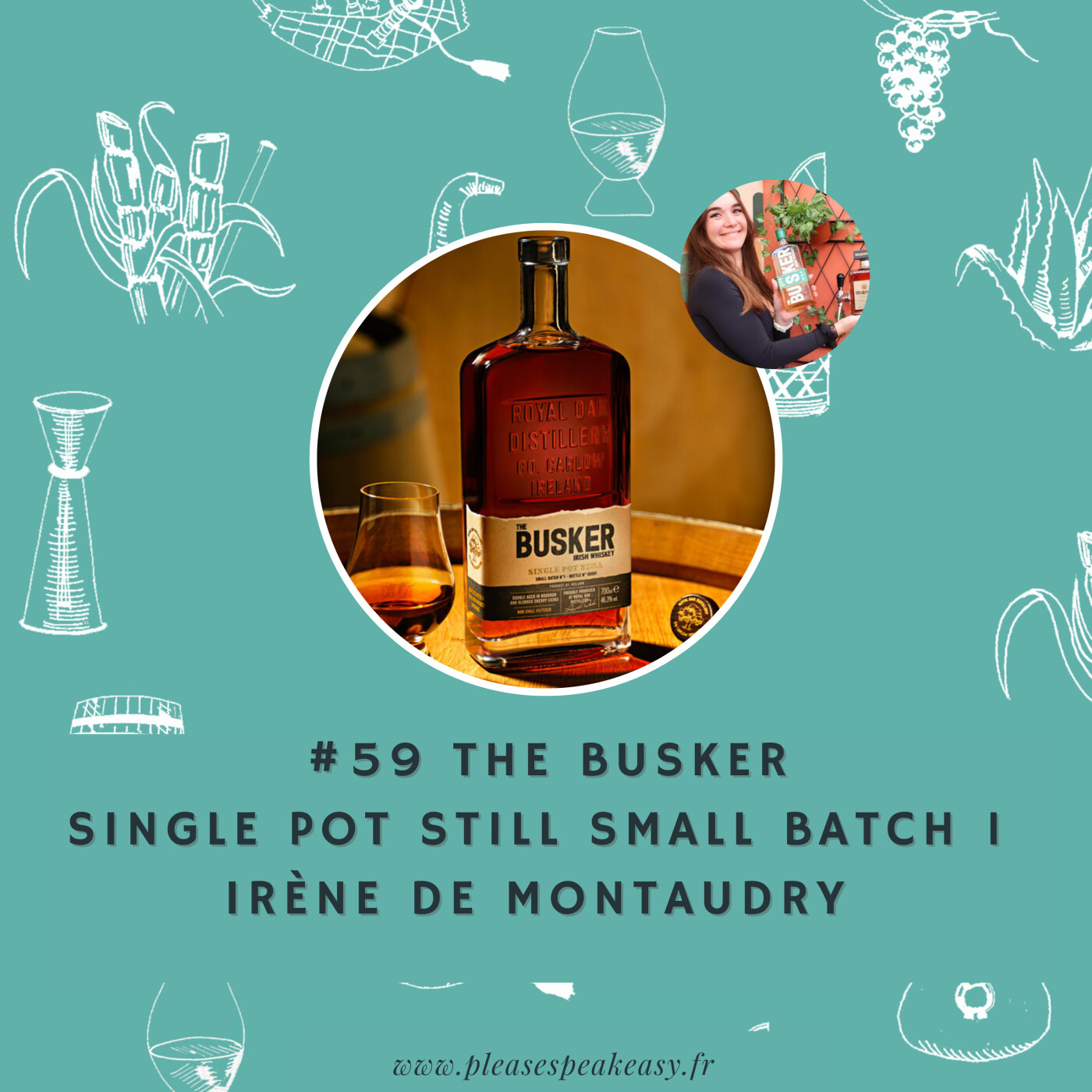 #59 Portrait chinois d'un spiritueux - The Busker Single Pot Still Small Batch 1, avec Irène de Montaudry episode artwork