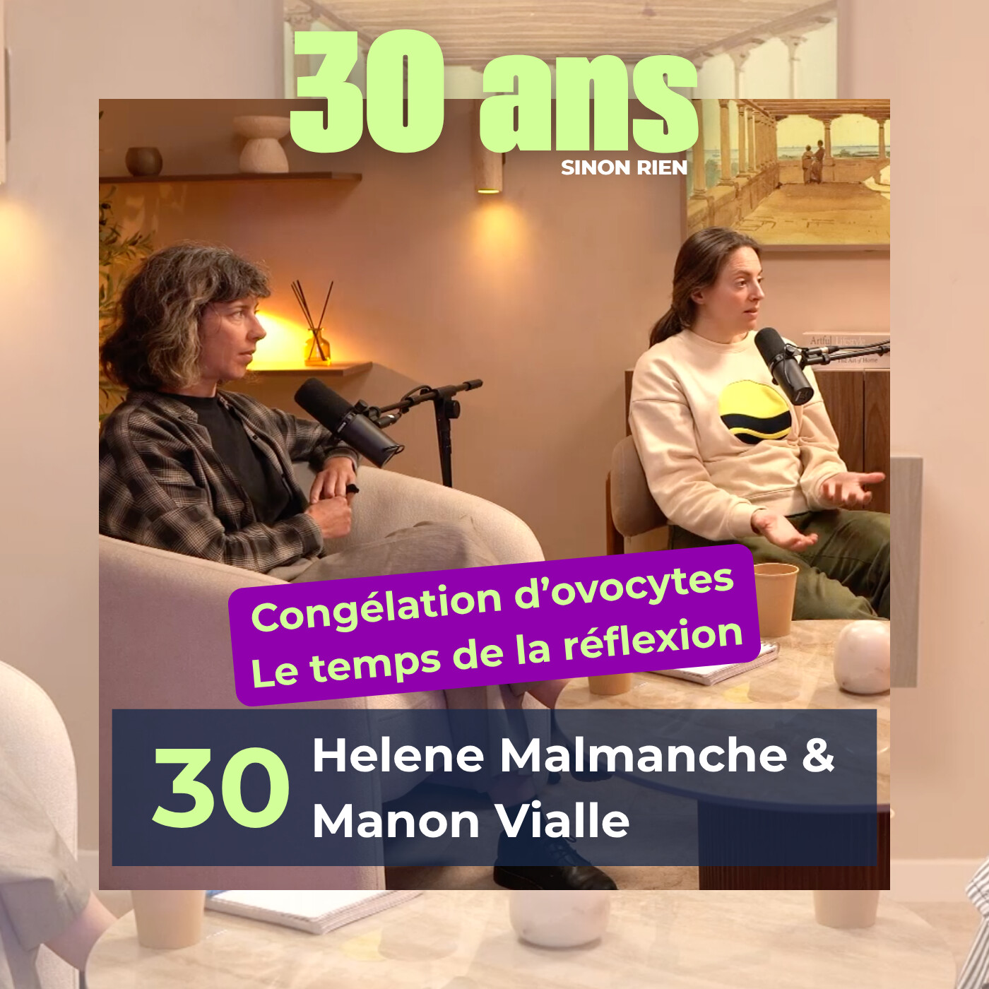 Épisode 30 - Tout savoir sur la congélation d'ovocytes ! episode artwork