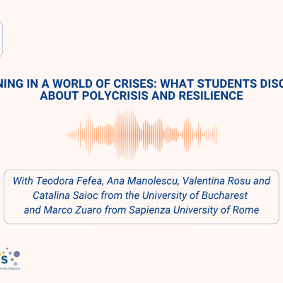 Episode 10: Learning in a world of crises: What students discover about Polycrisis and Resilience cover