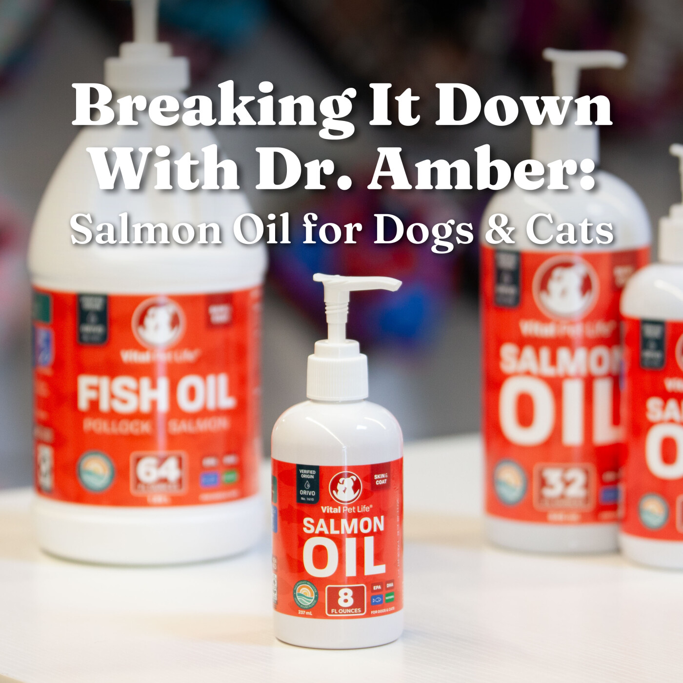 Breaking It Down with Dr. Amber: Salmon Oil for Dogs and Cats episode artwork