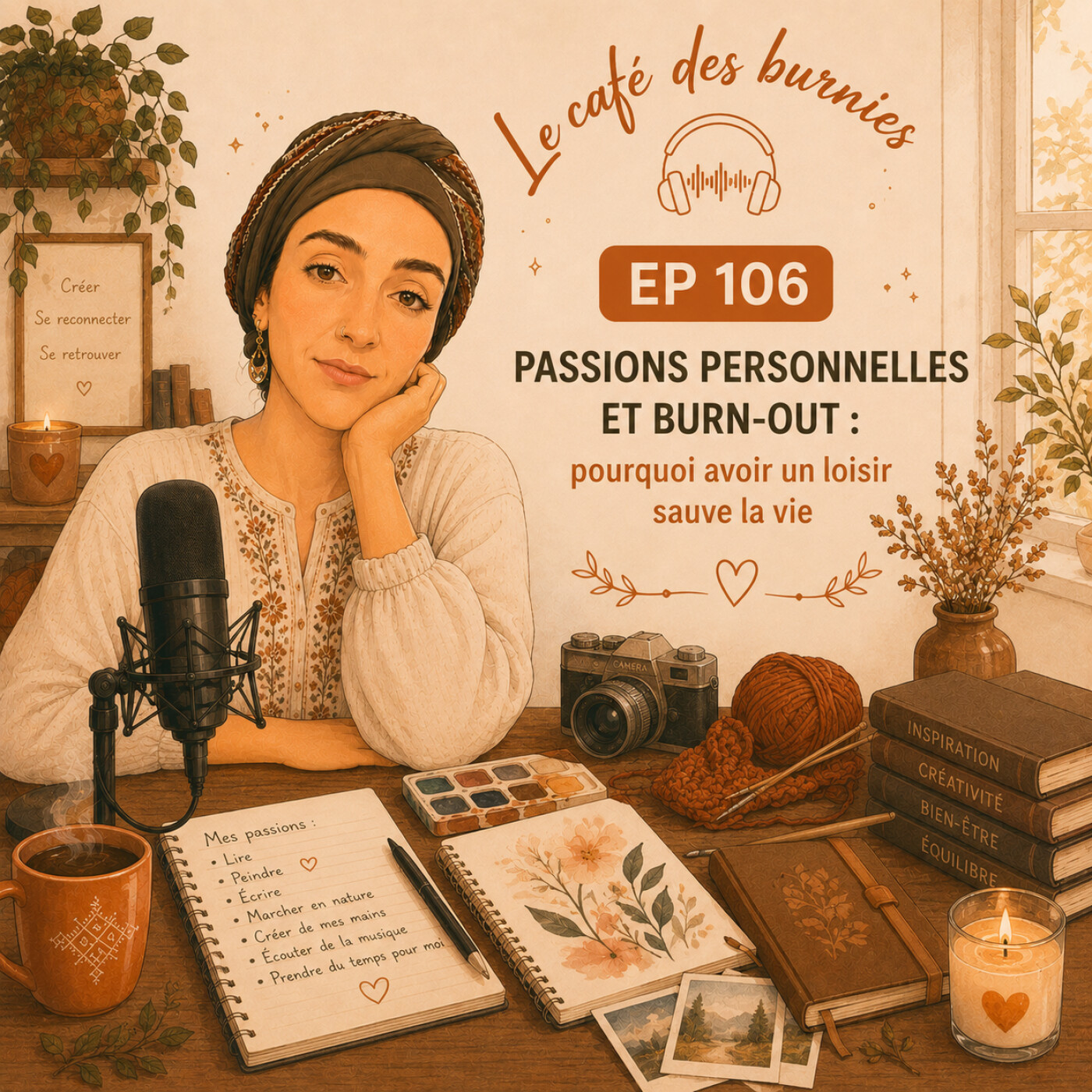 EP 106 PASSIONS PERSONNELLES ET BURN-OUT : pourquoi avoir un loisir sauve la vie