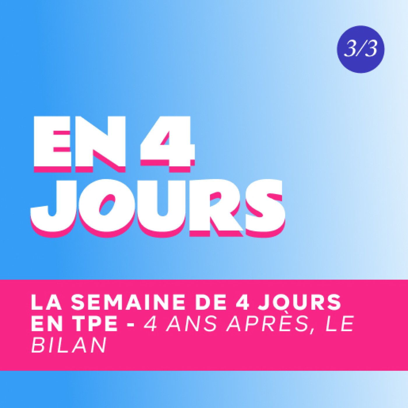 3/3 - 4 ans de semaine de 4 jours : les impacts concrets sur une TPE du bâtiment