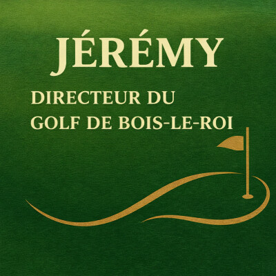 Jérémy – Faire vivre un golf au quotidien cover