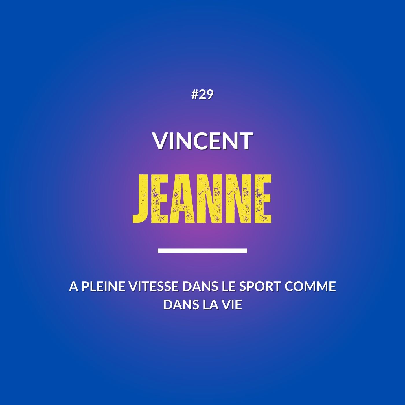 # A PLEINE VITESSE DANS LE SPORT COMME DANS LA VIE