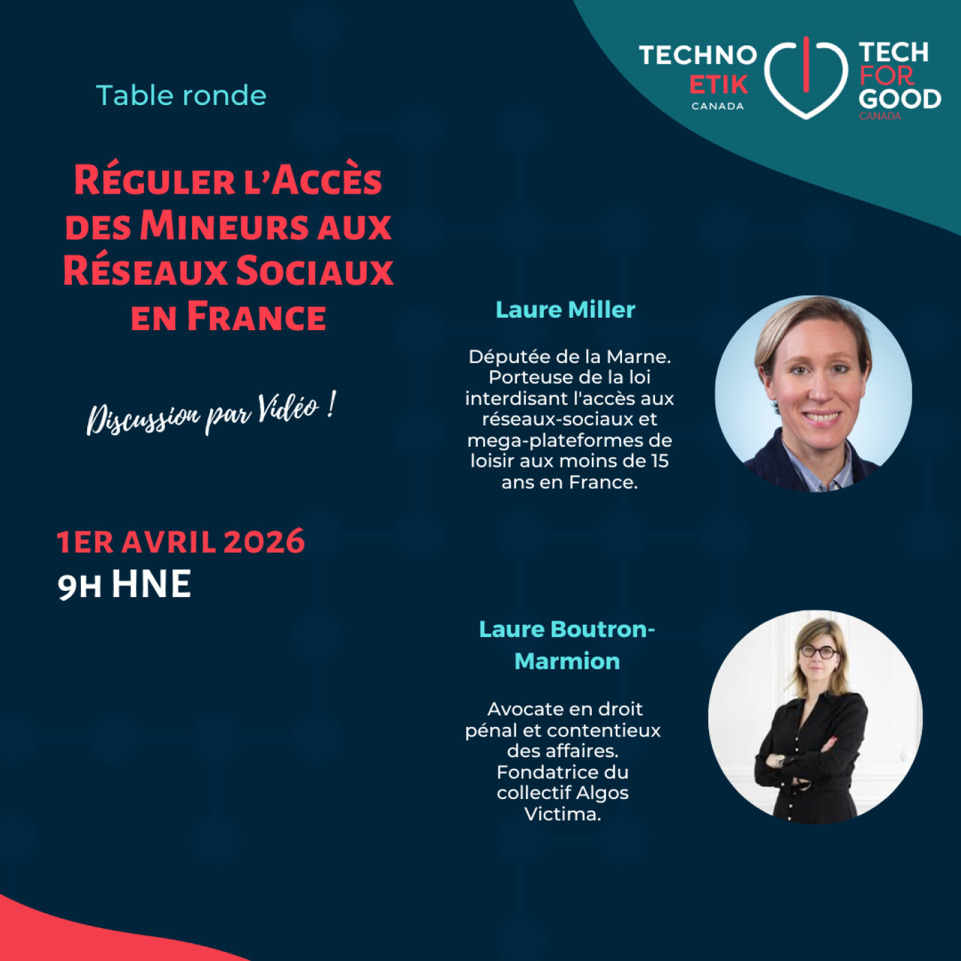 #21 - Laure Miller et Laure Boutron-Marmion : Comment Réguler l’Accès des Mineurs aux Réseaux Sociaux en France #21 - Laure Miller et Laure Boutron-Marmion : Comment Réguler l’Accès des Mineurs aux Réseaux Sociaux en France