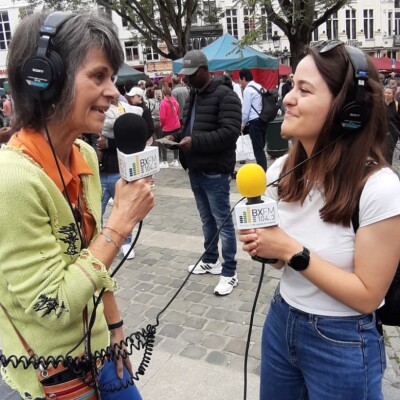 Journée de l'Europe 9 May 2024 -Valerie avec Michaella Citoyenne Italienne. cover