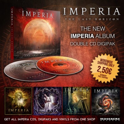 213Rock Harrag Melodica Live interview with Jan Yrlund of Imperia 11 05 2022 New album - The Last Horizon -  in stores. cover
