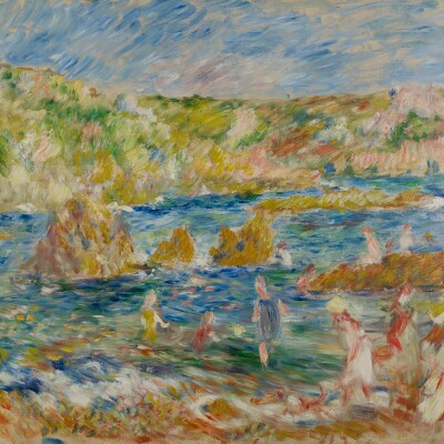 "Renoir à Guernesey, 1883" cover