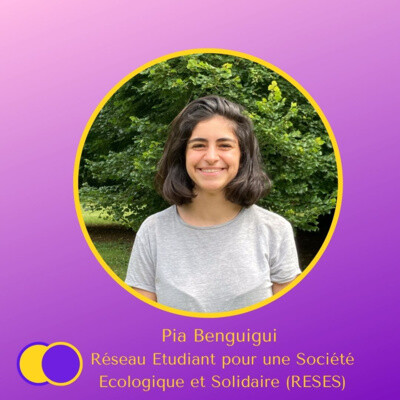 #E24 - Conscience de Pia Benguigui (Présidente du Réseau Etudiant pour une Société Ecologique et Solidaire - RESES). cover