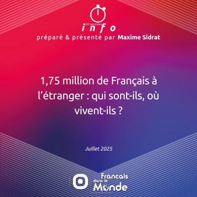 1,75 million de Français à l'étranger : qui sont-ils, où vivent-ils ? cover