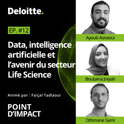 EP. #12 - Data, intelligence artificielle et l’avenir du secteur Life Science cover