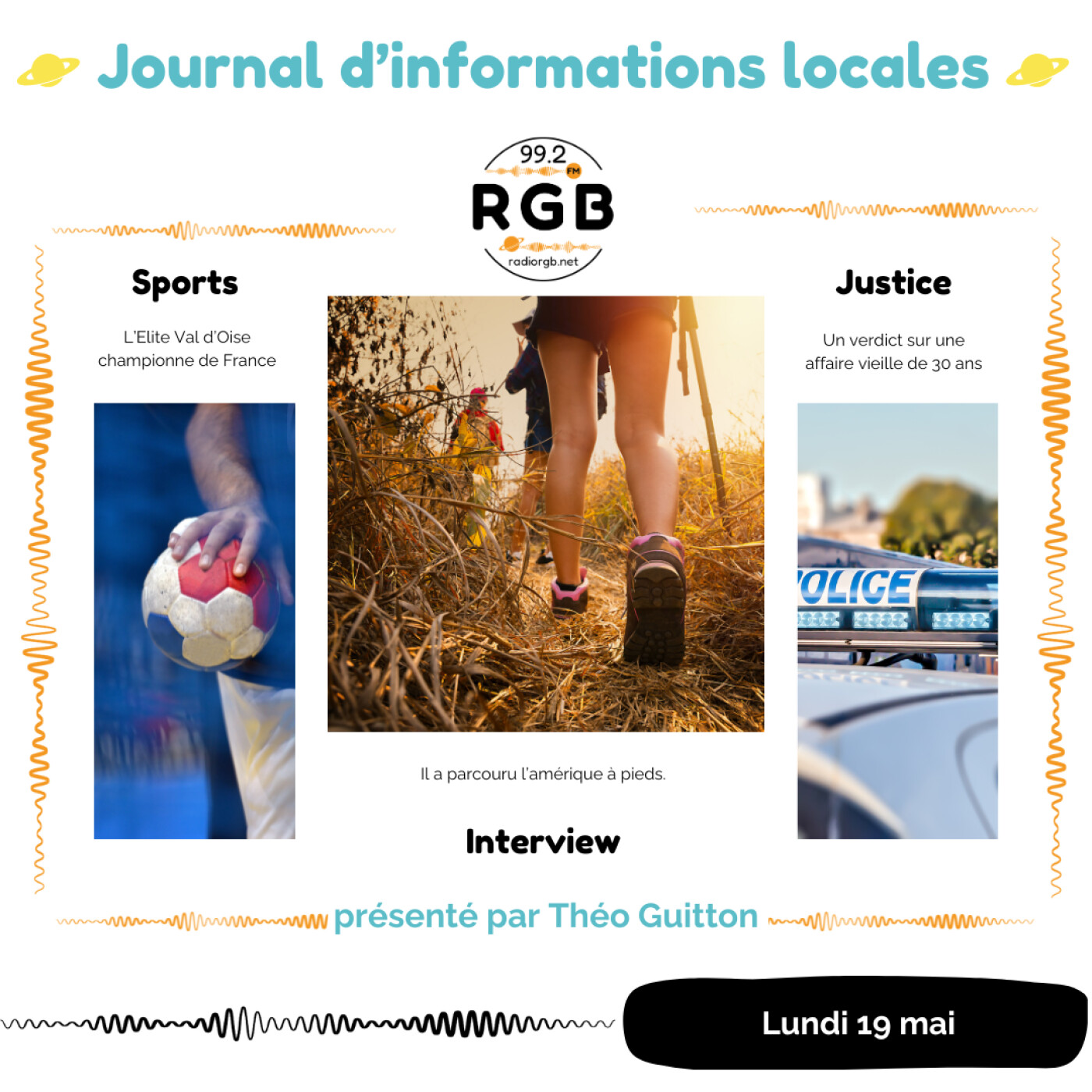 Le journal d\'informations locales - Radio RGB Cergy-Pontoise