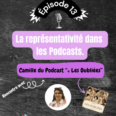 « Les Oubliées »: Rencontre avec Camille, podcasteuse. cover