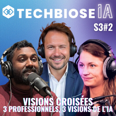 S3#2 Visions croisées sur l'IA : 3 pros de l'IA, 3 réalités de terrain cover