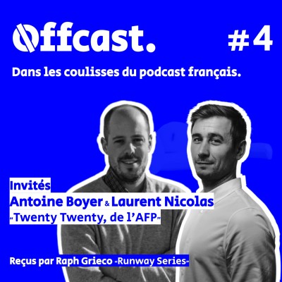 4. Antoine Boyer & Laurent Nicolas (Twenty Twenty, par l'AFP), reçus par Raphael Grieco (Runway Series) cover